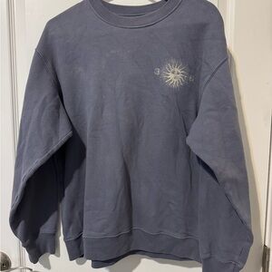 Hollister Dusty Blue Crewneck Sweater